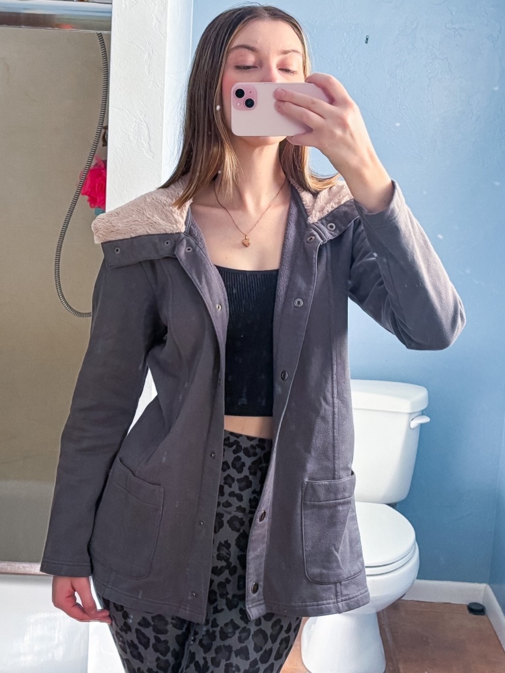 Fluffy Collar Jacket